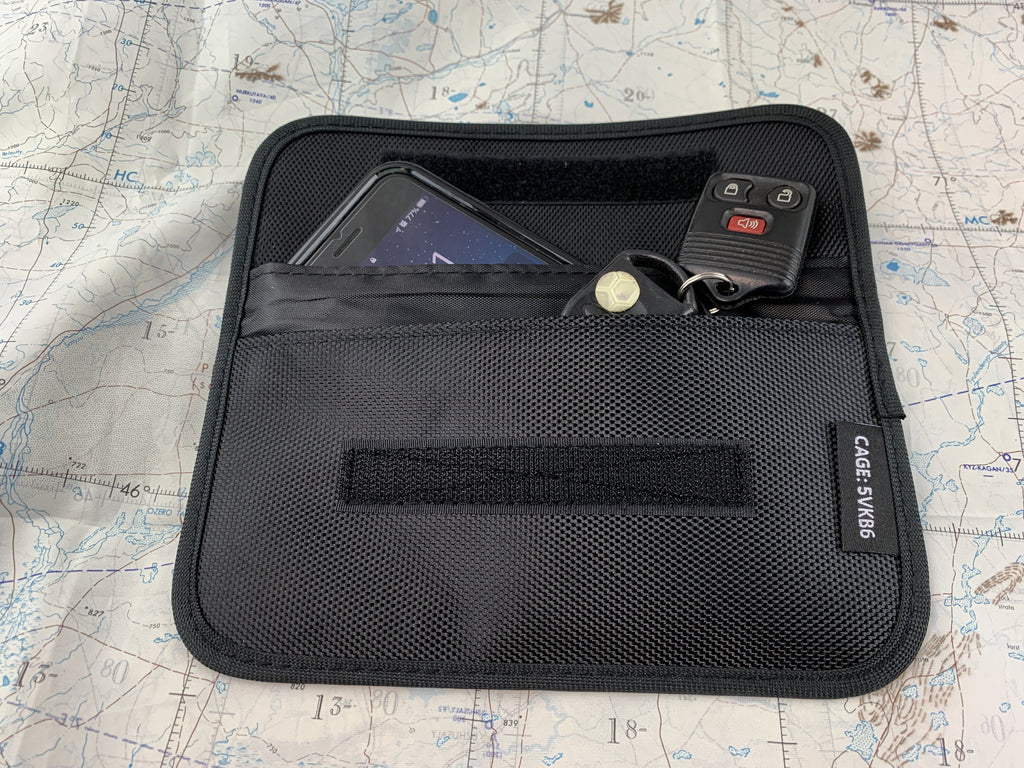 Stealth RFID Electronic Pouch