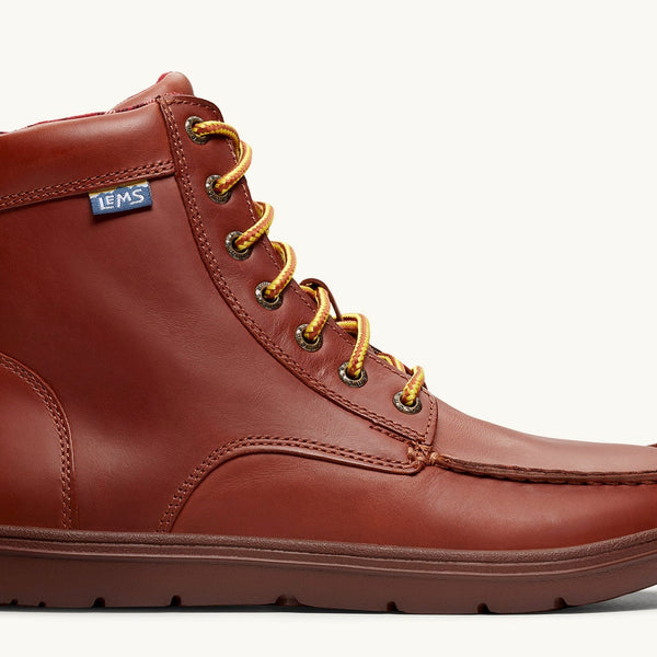 Lems boulder boot outlet leather russet