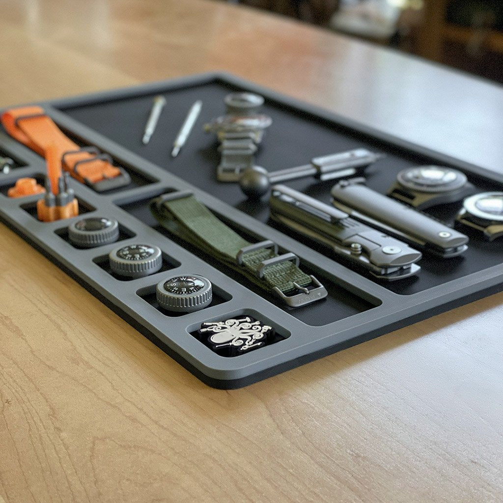 Prometheus Design Werx | Benchtop Work Mat V2 With Kraken Logo